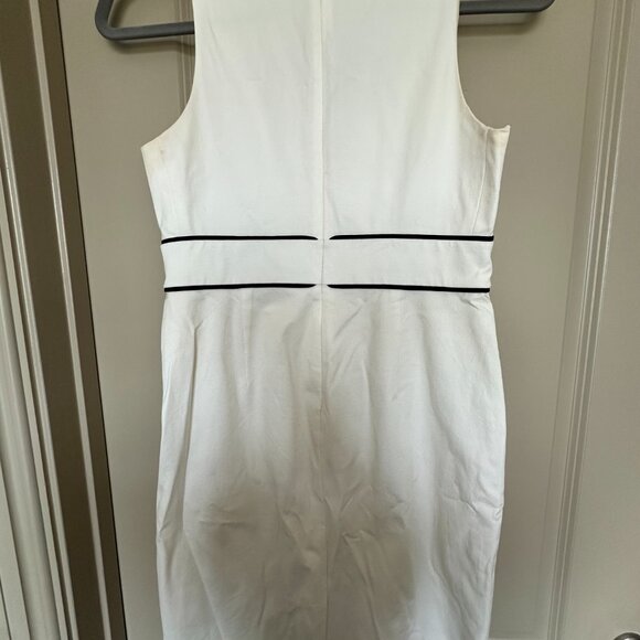 J. Crew Dress, 10, Female, White/Black - Picture 3 of 3